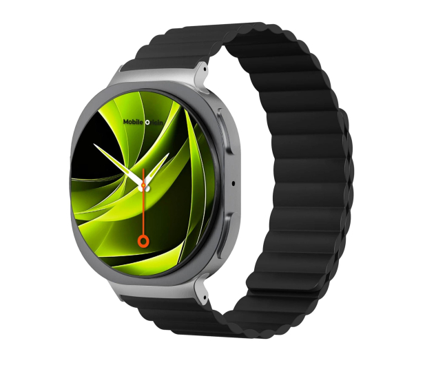 Mobile Origin Easy Strap Magnetic Galaxy Watch 8 Black - 1502766 - zdjęcie